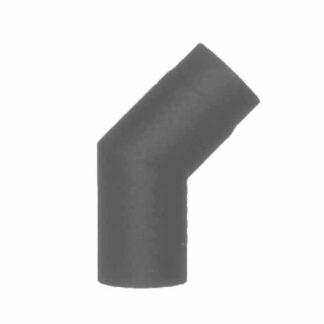 GOMITO ACCIAIO 45^ 8 GRIGIO         2MM PELLET ALA Y25 200 150 268 TUBI PELLET                  F ALA