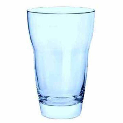 BICCHIERE JAZZ BIBITA AZZURRO    cc 330 Pz.3 BORGO 11006611 BICCHIERI VETRO BORGONOVO    C BORGONOVO