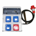 QUADRO 3x2PT 1x3PT CEE 16A IP55 m 4           ROSI 2406MTDS QUADRI ELETTRICI             F ROSI