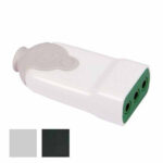 PRESA DIRITTA 10A+T NERA                 81011 FME 81011 SPINE E ADATTATORI EL        F FME