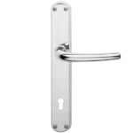 MANIGLIA MILENA OTT CRO SAT PLACCA 8x85 YALE 55744088503 GHIDINI                      F GHIDINI