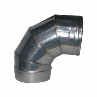 GOMITO INOX SETTORI 90^  8                     ALA J60 200 150 210 TUBI INOX                    F ALA