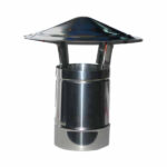 TERMINALE PARAPIOGGIA INOX 20                  ALA J60 400 750 405 TUBI INOX                    F ALA