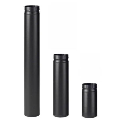 TUBO SMALTATO 14x 25 NERO OPACO       AETERNUM ALA Q40 100 450 130 TUBI SMALTATI                F ALA