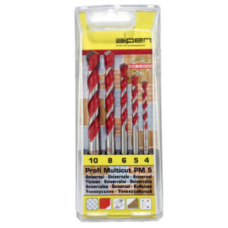 PUNTE MULTICUT Sr Pz 5 mm 4/10           172 ALPEN 100705100 PUNTE ELICOIDALI SERIE       F ALPEN