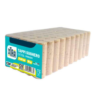TAPPO SUGHERO EXTRA        24x40 Pz 100 XTRA 11767 GIALLO XTRA TAPPI                        C XTRA