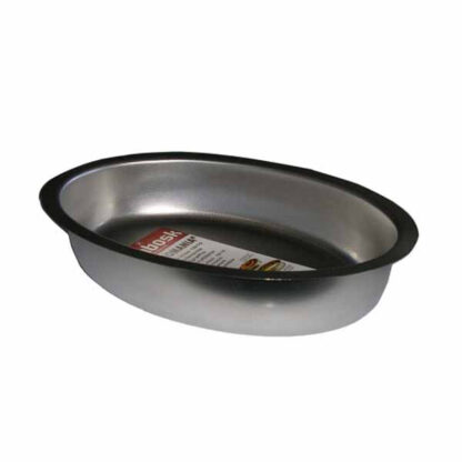 TEGLIA INOX PESCE   OVALE      30x20 h.6,0 FRABOSK 382.30.2 *TEGLIE ACCIAIO              C FRABOSK