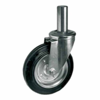 RUOTA GOMMA PERNO INNOCENTI 160x40       535520 TR 535520 RUOTE INDUSTRIALI            F TELLURE ROTA