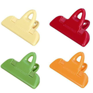 CLIP SACCHETTI MOLLETTA  cm  7 Pz 4 PRESTO TESCOMA 420760 SACCHETTI PELLICOLA ALIMENTI C TESCOMA