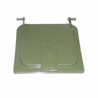 COPERCHIO BIDONE MAX  l 80/100 VERDE 9015M GIGANPL 9015M/V BIDONI IMMONDIZIA            C GIGANPLAST