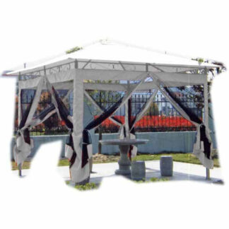 GAZEBO FERRO MOSQUITO BIANCO       3x3 VETTE 05131 TP-001 GAZEBO                       C VETTE