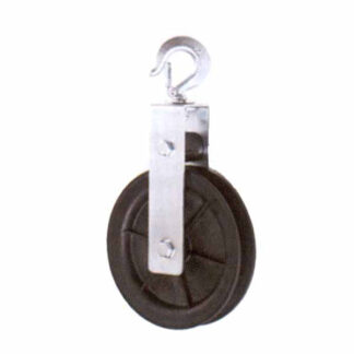 CARRUCOLA RUOTA TEFLON mm 200 15 142 CARRUCOLE                    F METAL HOUSE