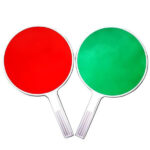 PALETTA SEGNALAZIONE ROSSO/VERDE cm 30         D&B 3150000105 SEGNALETICA                  F DB