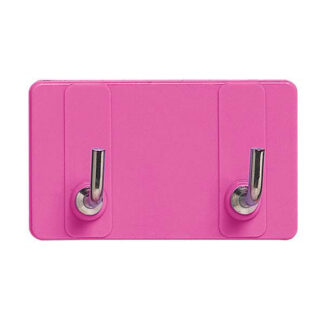 GANCIO LINEAR 2 POSTI   Pz  2 cm 7,0x 3,6 ELIPLAST 113/2 GANCI CASA                   C ELIPLAST