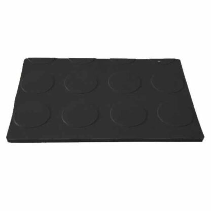 PAVIMENTO GOMMA BOLLO      mm 3,0 h 150 m 15 NERO GOMMAINDUSTRIALE TAPPETI ANTISCIVOLO          C KOBEL