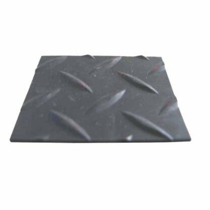 PAVIMENTO GOMMA MANDORLATO mm 3,0 h 125 m 15 NERO GOMMAINDUSTRIALE TAPPETI ANTISCIVOLO          C KOBEL