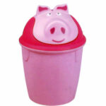 BIDONCINO MAIALINO l 12            26,5  h 40 XTRA JX-7533 BIDONI IMMONDIZIA            C XTRA