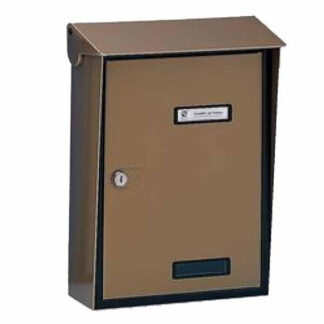 CASSETTA LETTERE ALL  TETTO AP BRONZ 10-315 SILMEC 10-315.73 CASSETTE LETTERE             F SILMEC