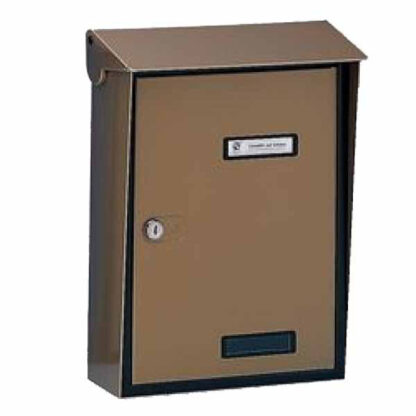 CASSETTA LETTERE ALL  TETTO AP BRONZ 10-315 SILMEC 10-315.73 CASSETTE LETTERE             F SILMEC