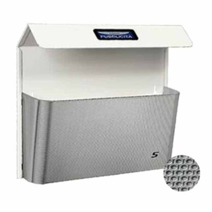 CASSETTA PUBBLICITA' ACC B/CA TETTO  41-515 SILMEC 41-515.9001 CASSETTE LETTERE             F SILMEC
