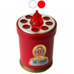 CERO VOTIVO LUMI BATTERIA gg 40  BASIC BIANCO ATER AT 30 BIANC CERI VOTIVI                  C MACHIERALDO