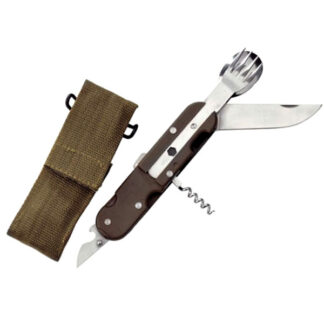 COLTELLO MULTIUSO POSATE CAMPEGGIO   cm 12 AUSONIA 027040 COLTELLI CAMPEGGIO           C AUSONIA
