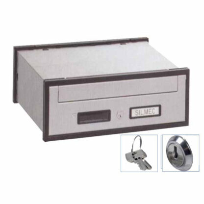 CASELLARIO ORIZ  ALL SILVER ANT      30-102 SILMEC 30-102.72 CASSETTE LETTERE             F SILMEC
