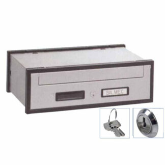 CASELLARIO ORIZ  ALL SILVER ANT      30-501 SILMEC 30-501.72 CASSETTE LETTERE             F SILMEC