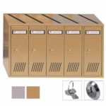 CASELLARIO VERT 5P ACC SILVER        31-705 SILMEC 31-705.20 CASSETTE LETTERE             F SILMEC