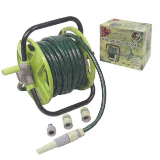 AVVOLGITUBO MURO/PORTATILE m 15 KIT  ILCAMPO 00101 SB5221R AVVOLGITUBO                  F IL CAMPO