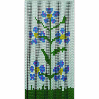 TENDA PVC PIASTRA FIORI   120x230 F 44 VETTE 01048 SD2101 TENDE SOLE                   C VETTE