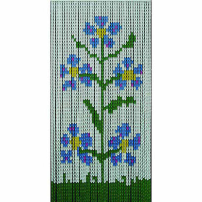 TENDA PVC PIASTRA FIORI   120x230 F 44 VETTE 01048 SD2101 TENDE SOLE                   C VETTE