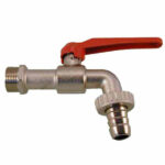 RUBINETTO OTTONE SFERA 3/8" STANDARD 055010 RUBINETTI                    F RASTELLI