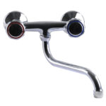 GRUPPO LAVELLO CROMATO 1018 RUBINETTI                    F FDA DONATI