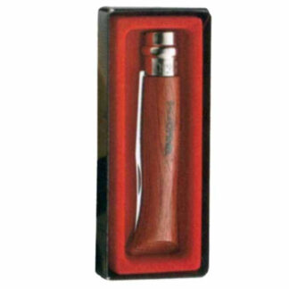COLTELLO VIROBLOC INOX N. 8 LEGNO PREGIATO  OPINEL 226086 COLTELLI RONCOLINE           F OPINEL
