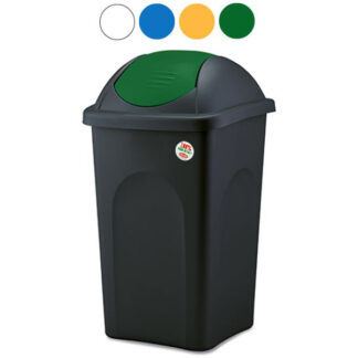 PATTUMIERA BASCUL. MULTIPAT NERO/BIA l 60 STEFANPL 70207 PATTUMIERE DIFFERENZIATE     C STEFANPLAST