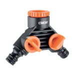 PRESA 2 RUBINETTI 3/4F + INNESTI M     8599 CLABER 8599 CLABER                       F CLABER