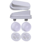 PARACOLPI SEDILE WC CONCA Pz6 2FSE503302 SANIPLAST 2FSE503302 SEDILI WC                    C SANIPLAST