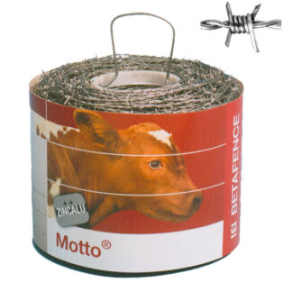 FILO SPINATO MOTTO ZINCATO m 100         BETAFENCE 7082566 BETAFENCE-FILO SPINATO       F BETAFENCE