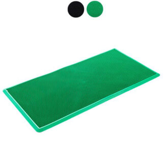 ZERBINO PVC MILLEPUNTE NERO  cm 70x35 540 ZERBINI                      C LAPAP