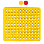 TAPPETO LAVELLO ROSSO  cm 28x26,5 502 TAPPETI LAVELLO              C LAPAP