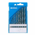 PUNTE HSS RULLATE     Sr Pz 10 mm 1/10 01016 KRINO 01016201 PUNTE ELICOIDALI SERIE       F KRINO