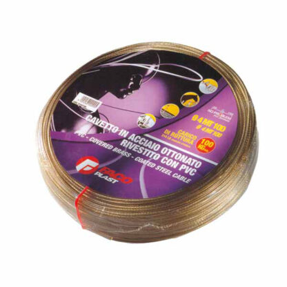 CAVETTO STENDERE 5,0 m 100  TRASPARENTE         FC 0105100 CAVETTI STENDERE             C FACOPLAST