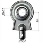 CUSCINETTO A SFERA SUPPORTO MURARE 1072/D ACCESSORI AVVOLGIBILI        F BOLISCARLO