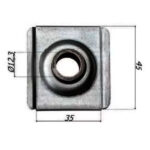 CUSCINETTO A SFERA QUADRO SUPPORTO CASSONETTO 1098/D ACCESSORI AVVOLGIBILI        F BOLISCARLO