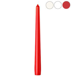 CANDELA CONICA AVORIO     mm 24 h 245 Pz 4 BOLSIUS 103600356905 CANDELE                      C BOLSIUS