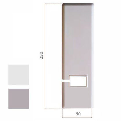 PLACCA ABS GRIGIO 1800/MB.GS ACCESSORI AVVOLGIBILI        F BOLISCARLO