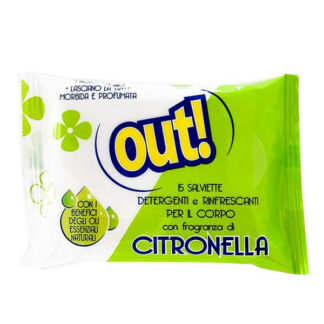 ANTIZANZARE SALVIETTE OUT            Pz 15 SOFFICE AL1976 REPELLENTI ZANZARE           C SOFFICE