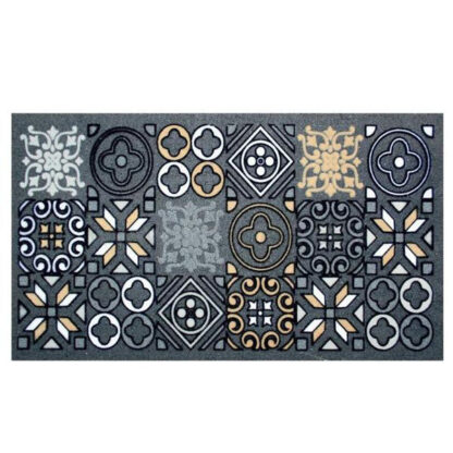 ZERBINO GOMMA FLOMAT MAIOLICA cm 40x 70 XTRA 11729 ZGFLMA407017 ZERBINI                      C XTRA