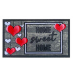 ZERBINO GOMMA FLOMAT HOME     cm 40x 70 XTRA 11728 ZGFLMA407025 ZERBINI                      C XTRA